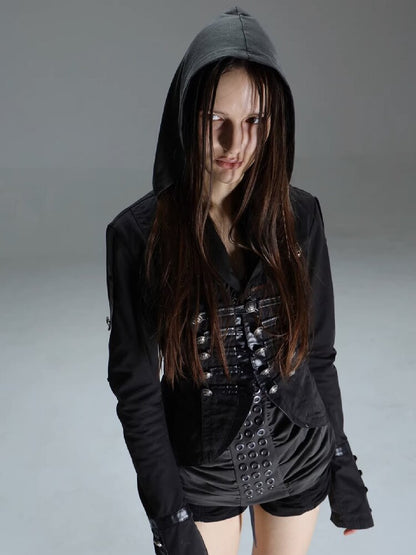 Washed Cotton Napoleon Jacket【s0000015909】