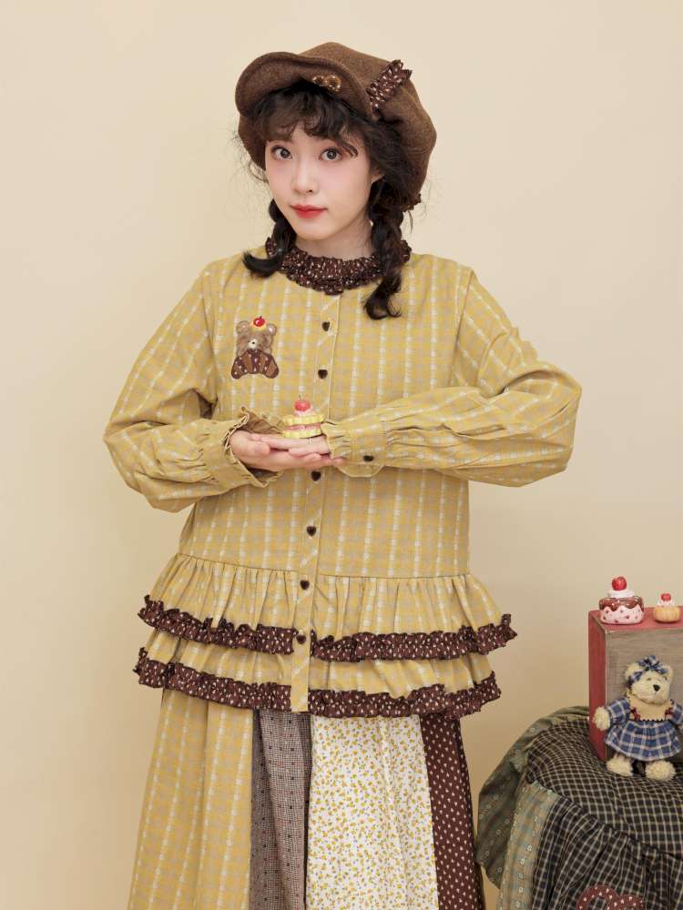 Vintage Girly Blend Wool Lace Octagon【s0000014846】