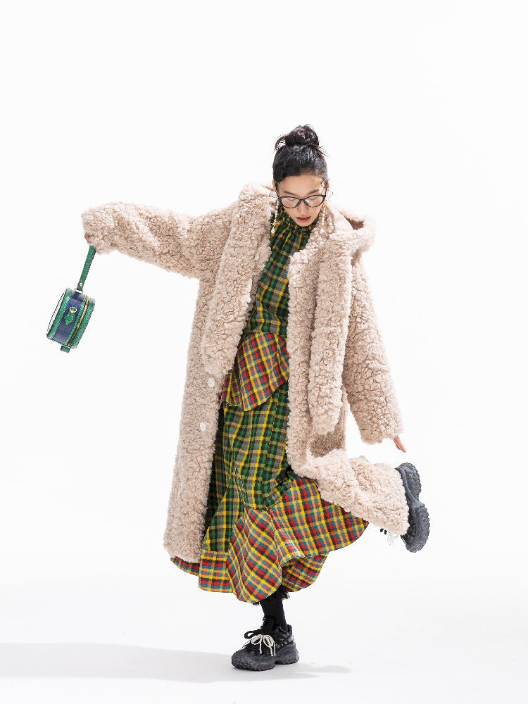 Hooded Cotton Clip Long Loose Jacket【s0000011311】