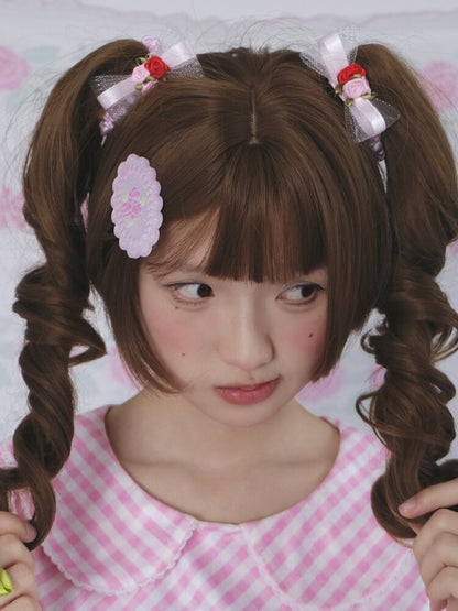 Traditional Rose Cake Hair Clip【s0000017462】
