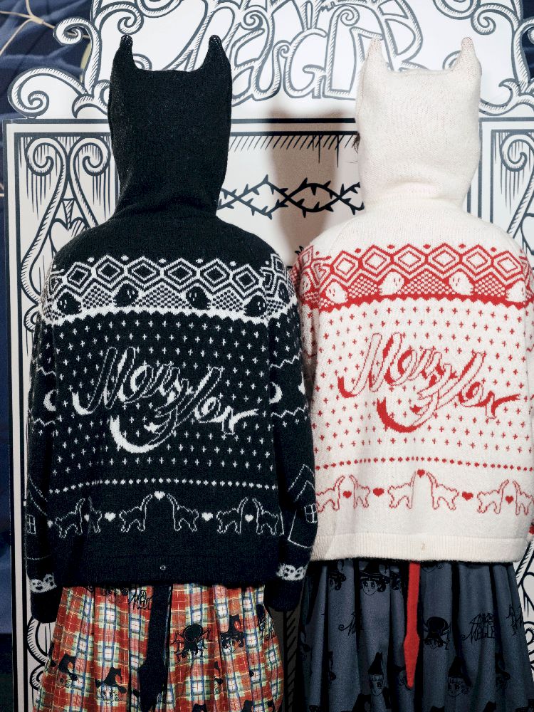 Cat Ears Devil's Tail Cardigan【s0000011559】