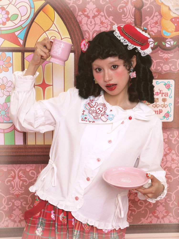 Vintage Versatile Shirt Blouse【s0000011172】