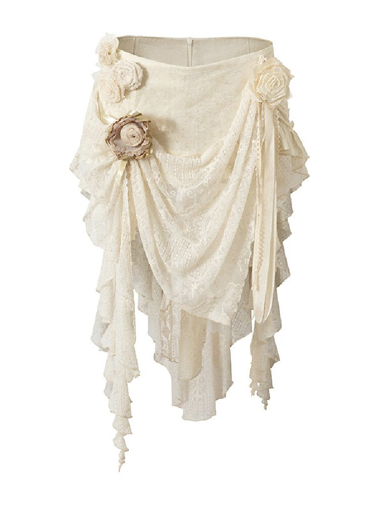Vintage Court Baroque Mermaid Skirt【s0000017990】