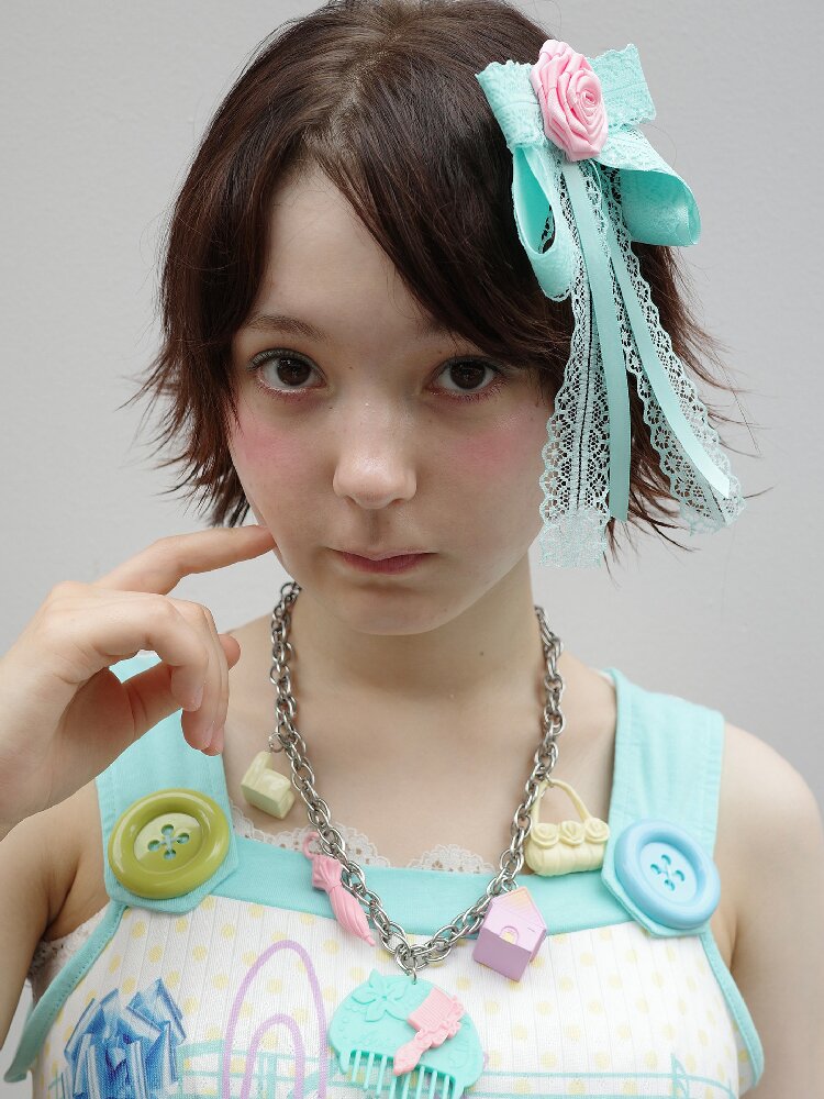DIY Comb Adjustable Y2K Necklace【s0000017767】