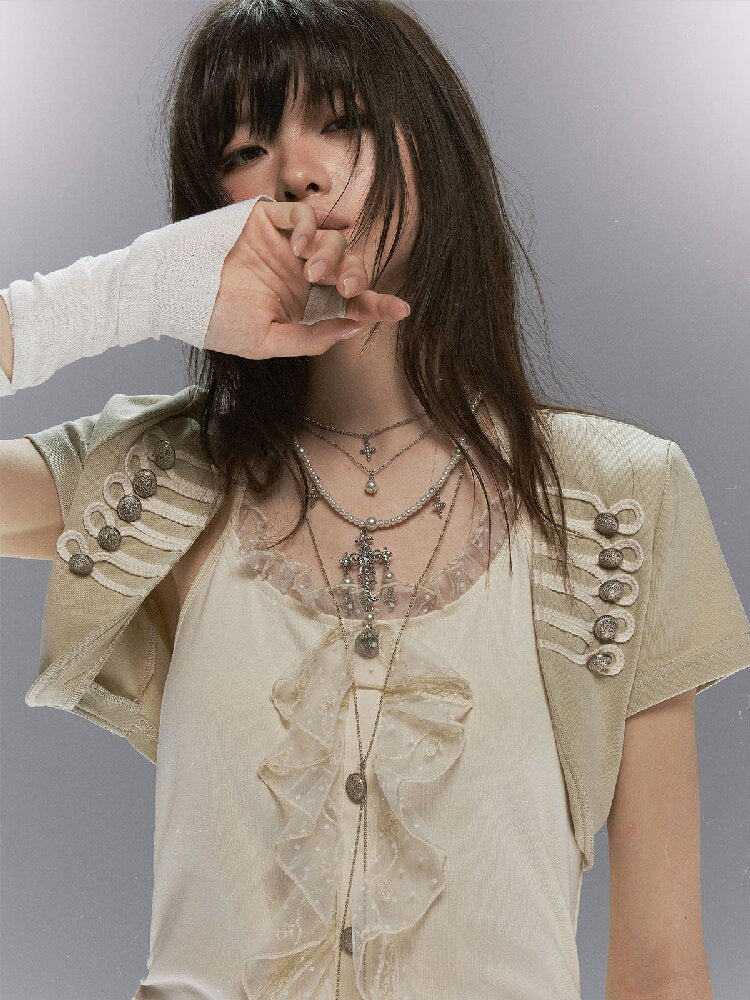 Knight of the Castle Lace Dress【s0000017048】