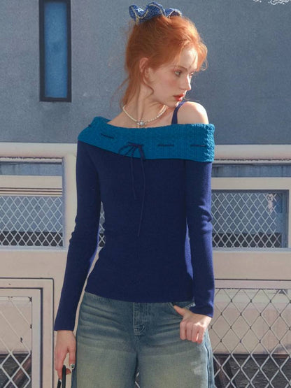 Off-Shoulder Straight-Neck Strapless Fitted Top【s0000014353】