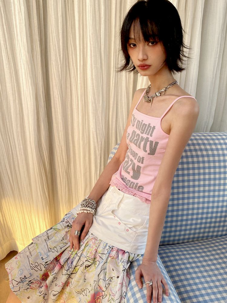 High-Waisted A-Line Skirt【s0000012957】