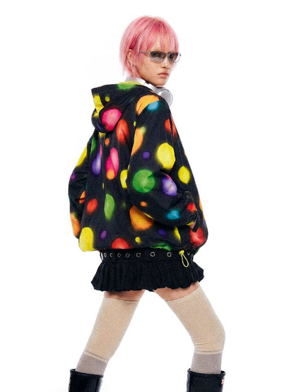 Teflon Retro Polka Dot Jacket【s0000017849】