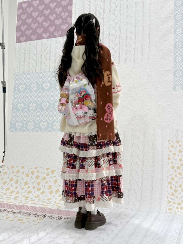 Cartoon Bear Warm Neck Scarf【s0000015040】