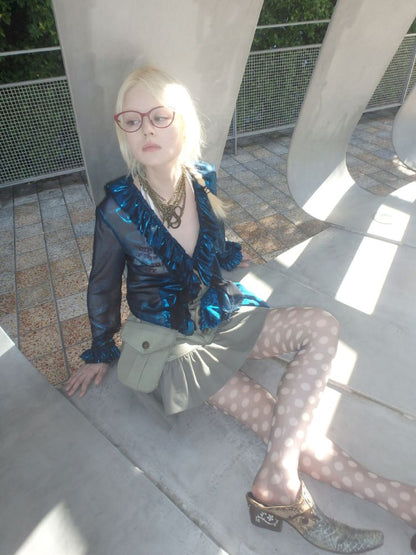 Oddly shaped short skirt【s0000013179】