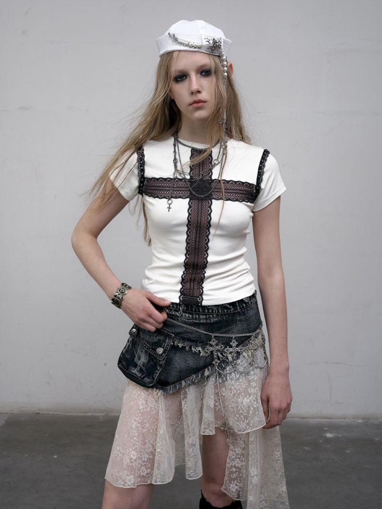 Two Wear Short Sleeve T-Shirt【s0000012619】