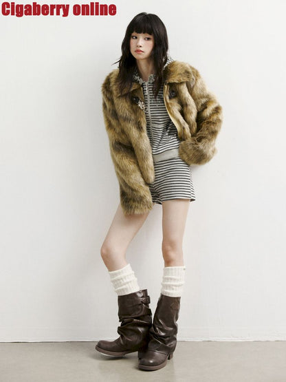 Striped Hooded Sweatshirt【s0000011417】