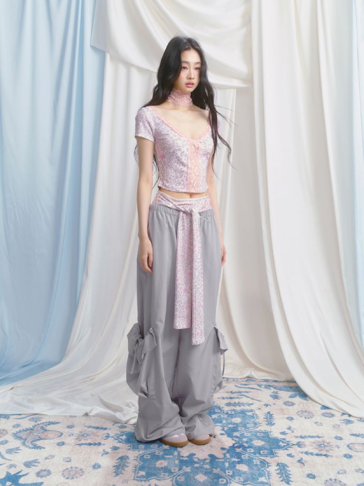 Sporty Loose Pockets Wide Leg Pants【s0000012157】