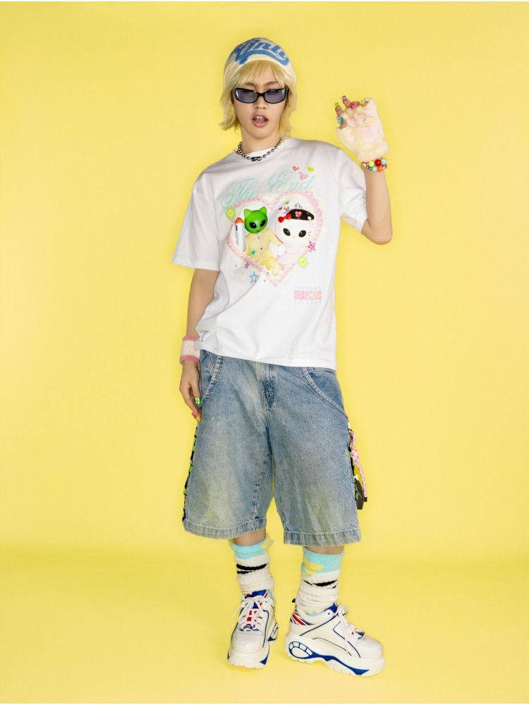 Printed Loose T-Shirt【s0000012461】