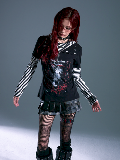 Casual Long-Sleeve T-Shirt【s0000013914】