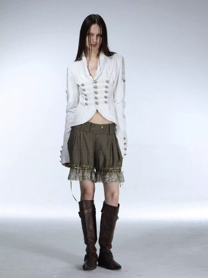 Vintage Lace Fluffy Bloomer Shorts【s0000015908】