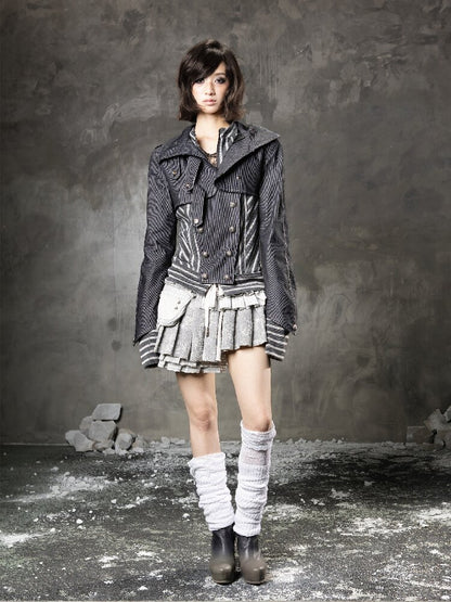 Multi-layer Pleated Short Skirt【s0000015951】