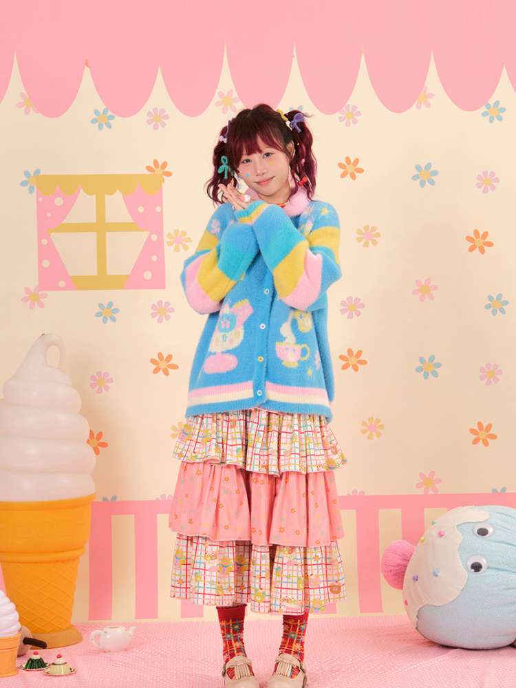 Showa Sweets House Mink Knit Cardigan【s0000015166】