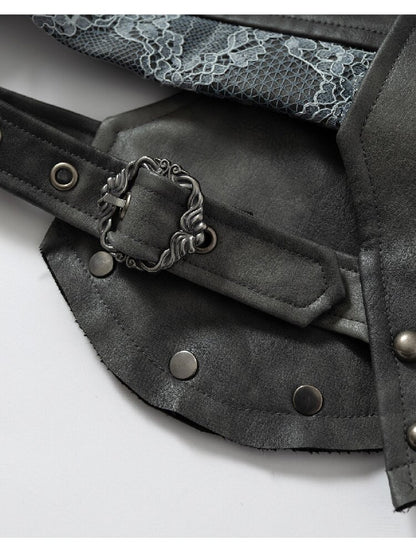 Lace Detachable Leather Shorts【s0000016210】