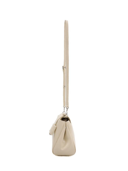 Cowhide Bow Flap Crossbody Bag【s0000016132】