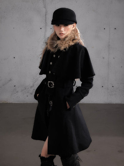 Genuine Fur Warm Furry Scarf【s0000019158】