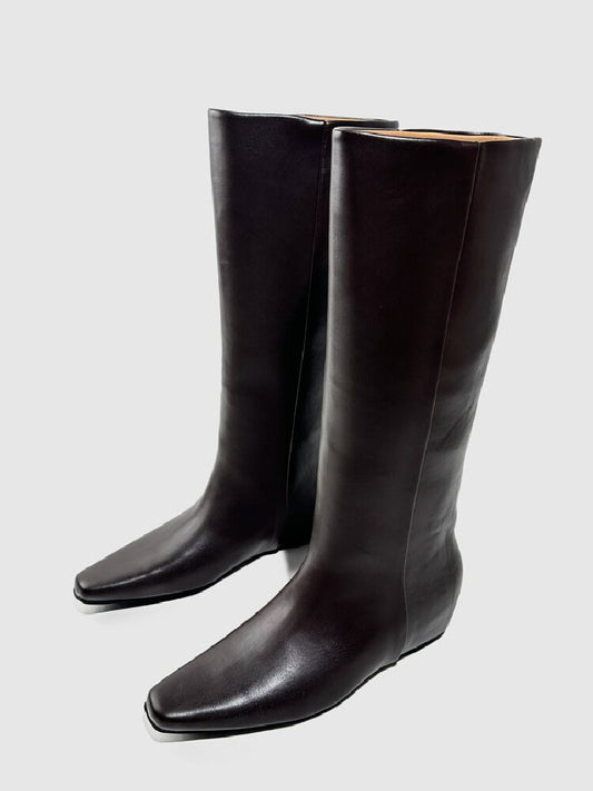 Retro Square Toe Knight Boots【s0000015722】