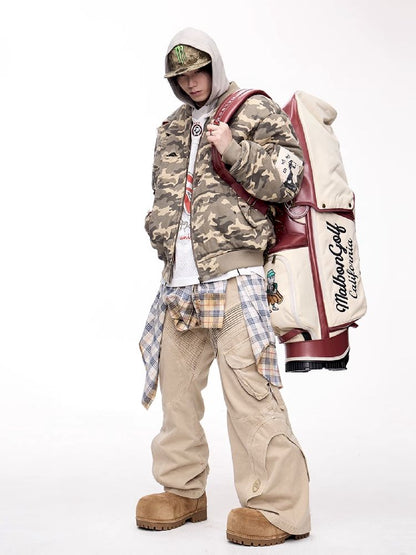 Retro Flight Baseball Jacket【s0000011352】