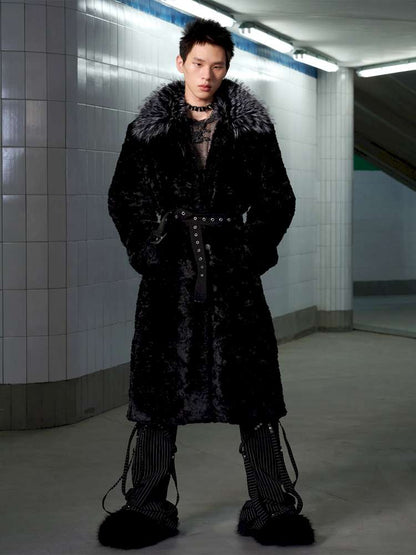 Eco Friendly Fur Panelled Coat【s0000014645】