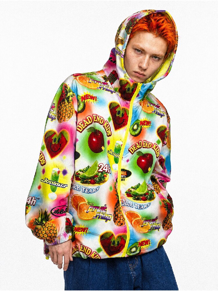 Teflon Colorful Fruit Sports Jacket【s0000017852】