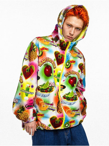 Teflon Colorful Fruit Sports Jacket【s0000017852】