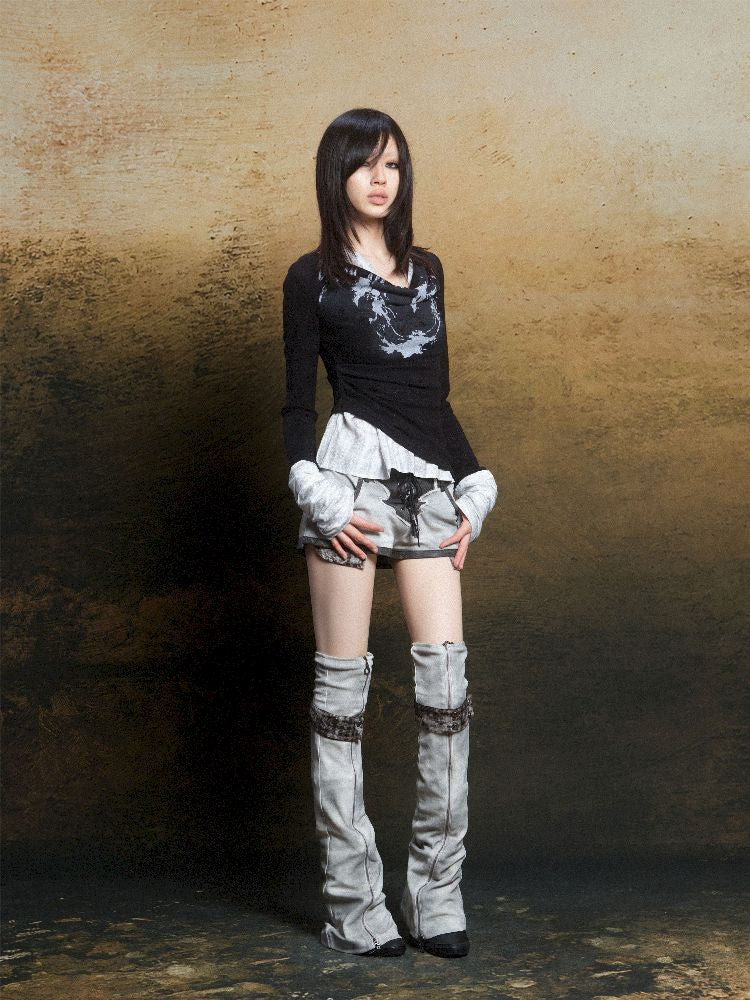 Hanging Neck Early Spring Knit Inner Top【s0000011804】