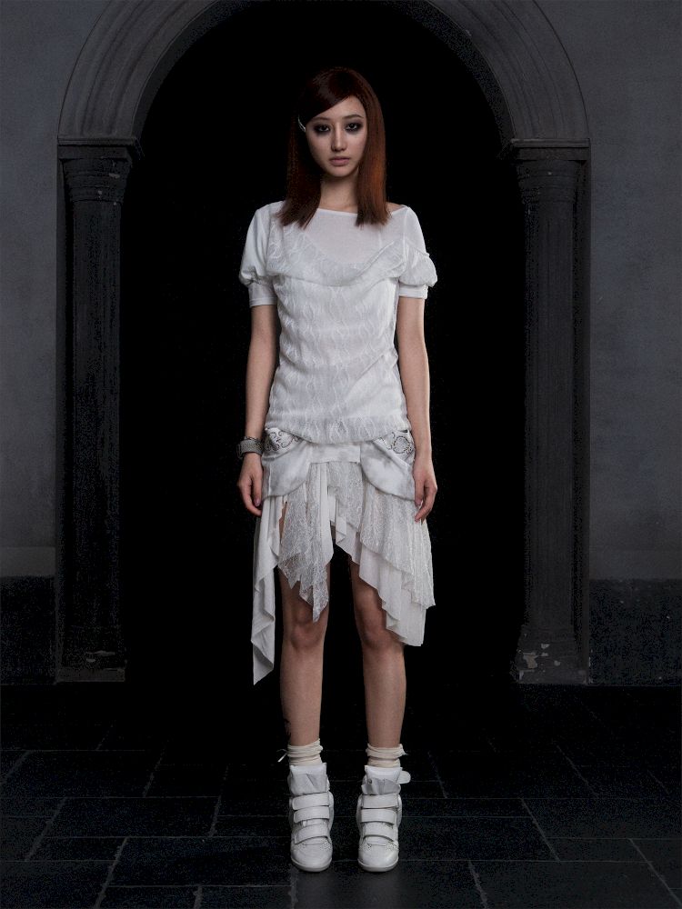 Bubble short sleeve t-shirt【s0000012309】