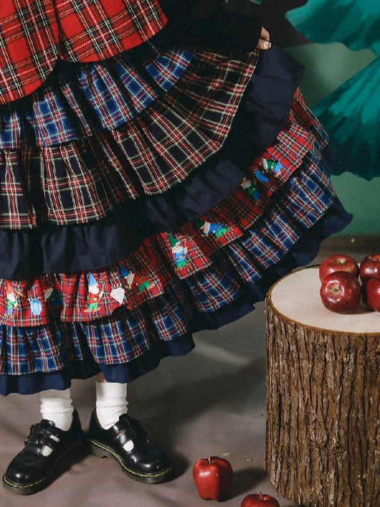 Embroidery Lolita Cake Half Skirt【s0000005684】