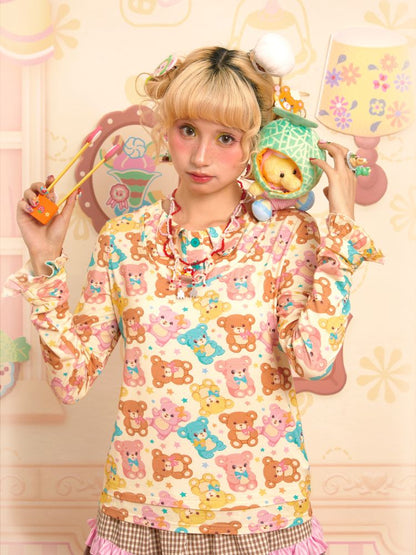 Long Sleeve Stretch Bottom Innerwear【s0000013698】