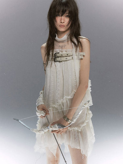 Lace Armor Embroidered Sundress【s0000017043】