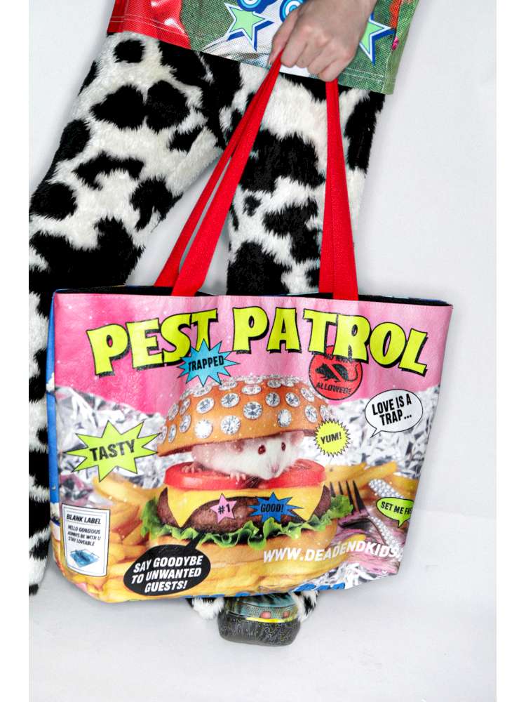 Mouse Print American Vintage Dupont Tote Bag【s0000014913】