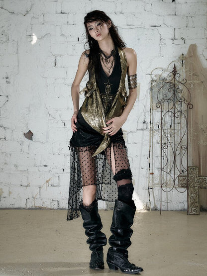 French Palace Satin Mermaid Skirt【s0000017238】