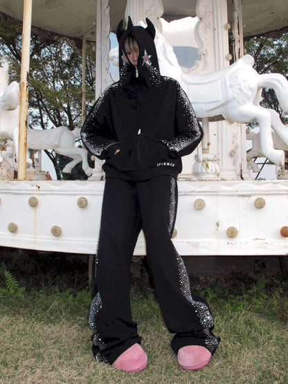 Horse Crying Unicorn Sweatpant【s0000015385】