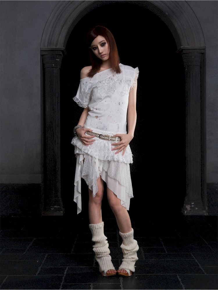 Lace Low Waist Half Skirt【s0000012313】