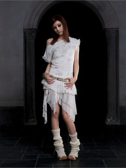 Lace Low Waist Half Skirt【s0000012313】