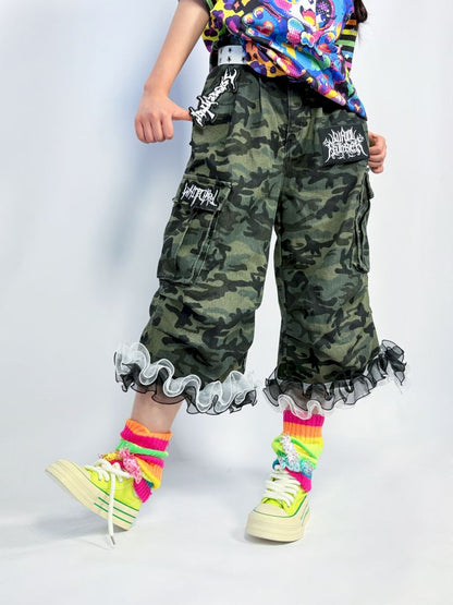 Rainbow striped leggings socks【s0000013298】