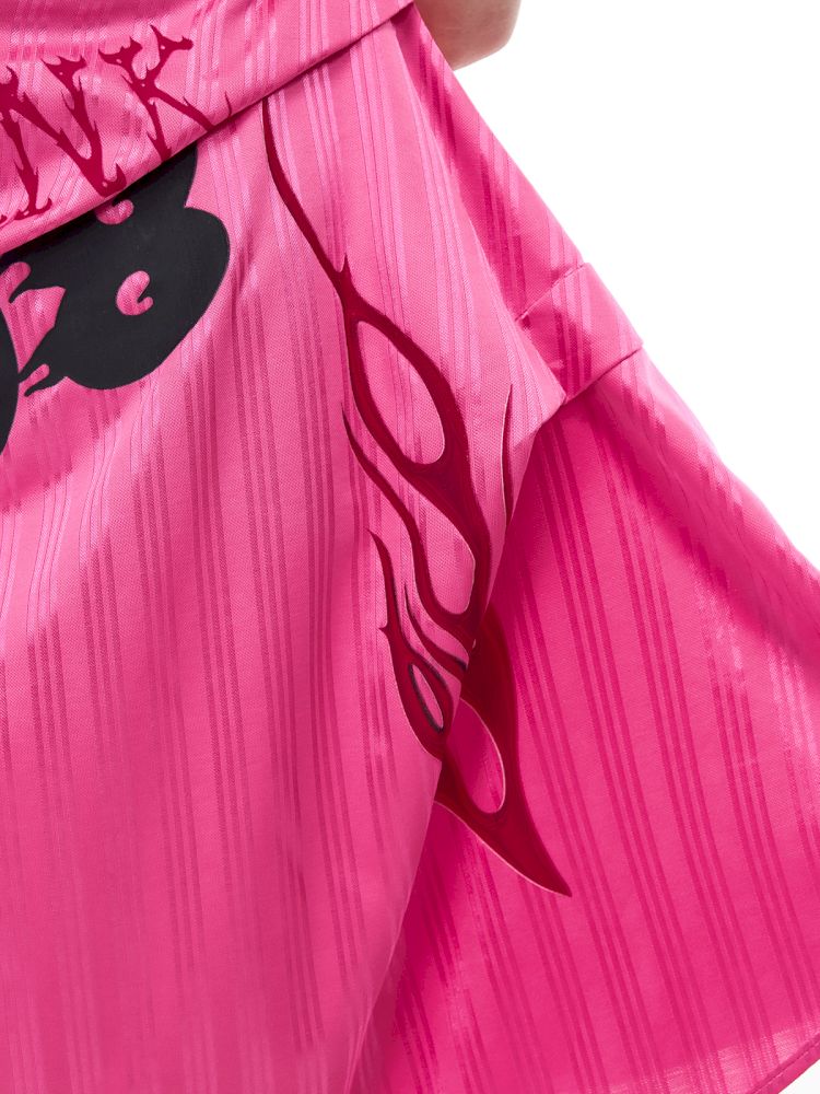 A-line Y2K sports halter dress【s0000012974】