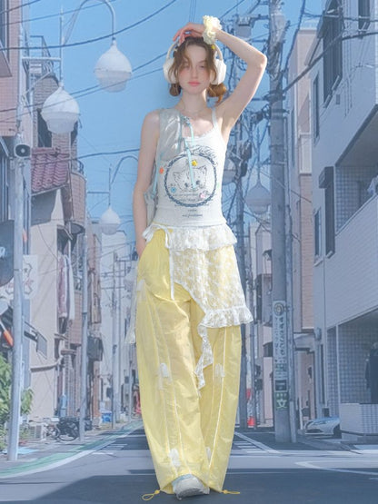 Cat Printed Outer Top【s0000012248】