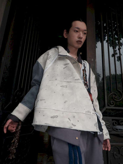 White Knight Fleece Thick Jacket【s0000015149】