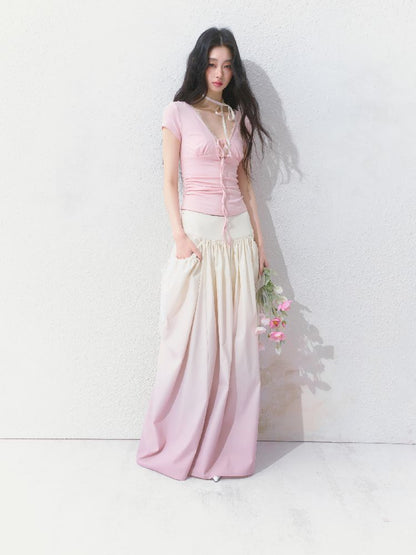 High-Waisted Half-Length Skirt【s0000012144】