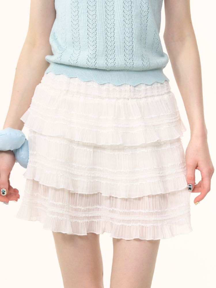 Three Layer Cake Skirt【s0000012225】