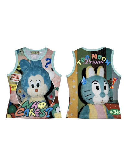 Stretch Slim Millennial Sleeveless Tank Top【s0000012464】