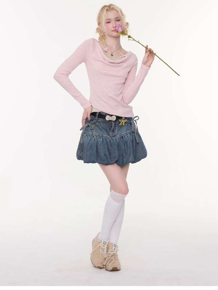 Skirt Belt Bow Metal Head Belt【s0000015423】