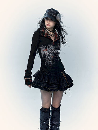 Cake Puff A-Line Skirt【s0000011437】