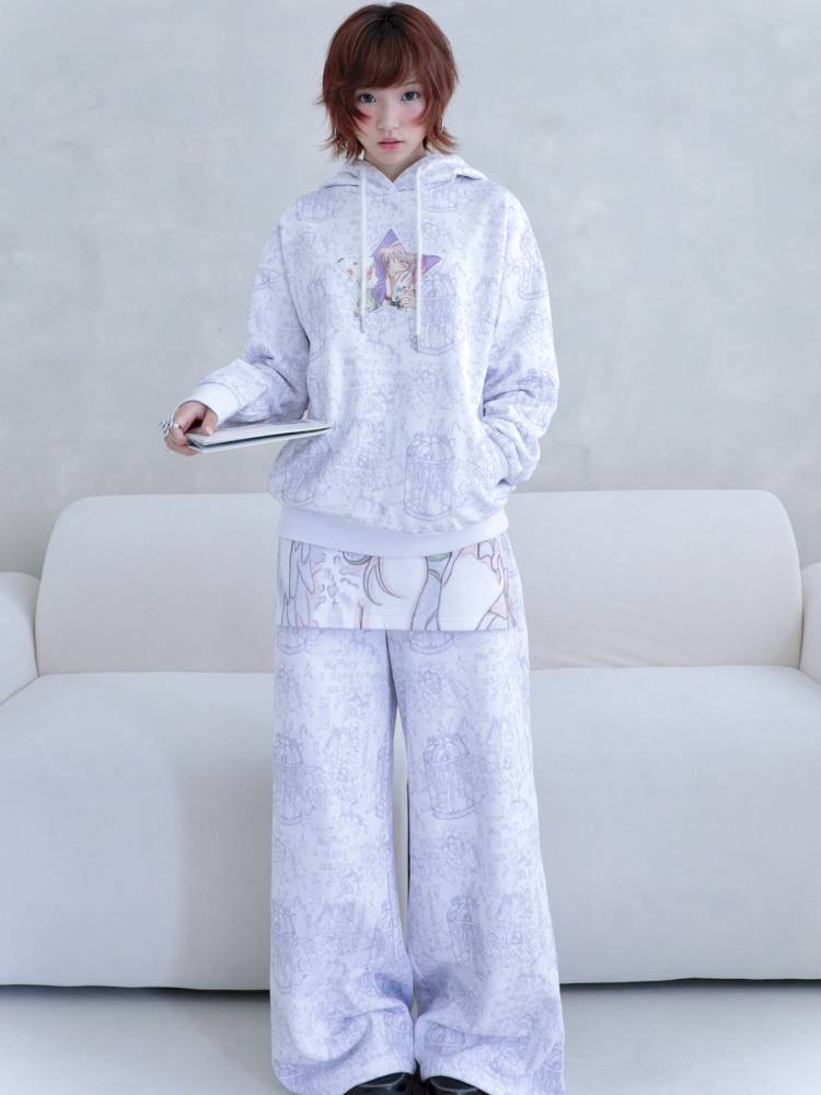 Angel Fake Two Sweatpants【s0000014440】